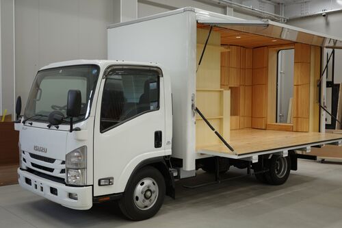 Latest company blogs about Inside the truck is a wooden kids' room!