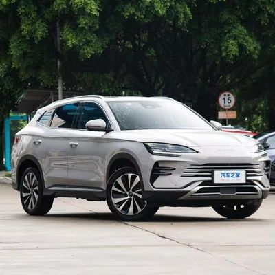 White BYD Song Plus Champion 2024 Flagship Hybrid Electric 4 Wheel Car For Adult Needs