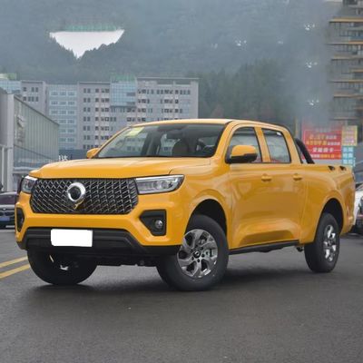 Automatic Gear Box 2024 Great Wall Chinese Diesel 4x4 Pickup Truck with 360° Rear Camera