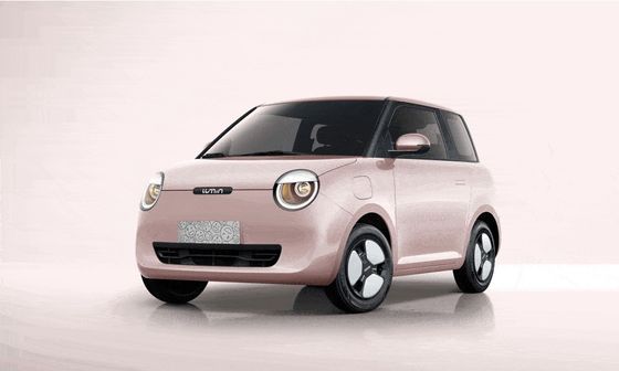 2024 Changan Lumins Small EV Cars with Lithium Battery and Left Steering