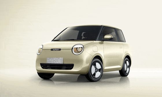 2024 Changan Lumins Small EV Cars with Lithium Battery and Left Steering