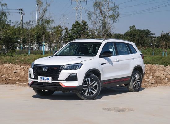 2024 Changan Auto White SUV Gasoline Car with ABS Changan CS75 CS55 CS95 Fuel Vehicles