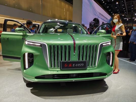 Left Drive Hongqi E HS9 Luxury Private EV Cars 5 Doors 7 Seats SUV Energy Vehicles