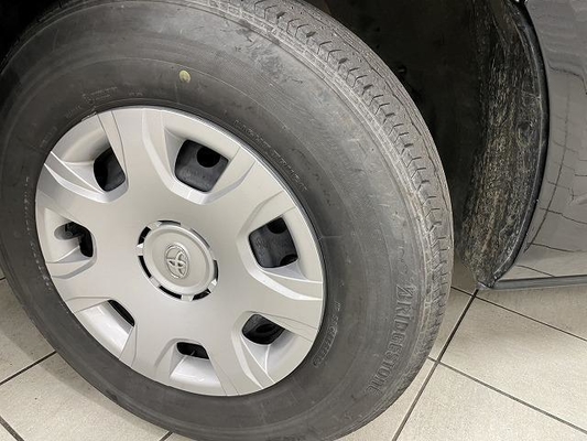 Toyota Hiace Van With Super GL Original Front Bumper, Original 16-Inch Oxidized Aluminum Wheels, Original Mudguards, Original LED Tail Lights, Original Seat Covers, Original BET Kit, Alpine 11inch Equ