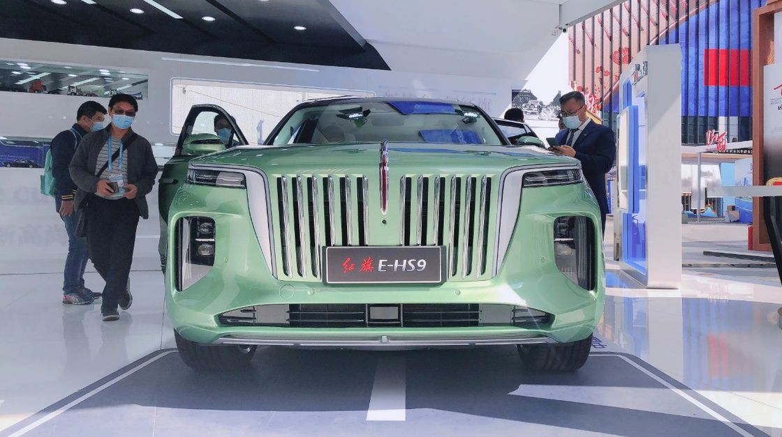 Hongqi E-Hs9 2024 Pure 7 Seats Large SUV Electric Car with Ternary Lithium Ion Battery