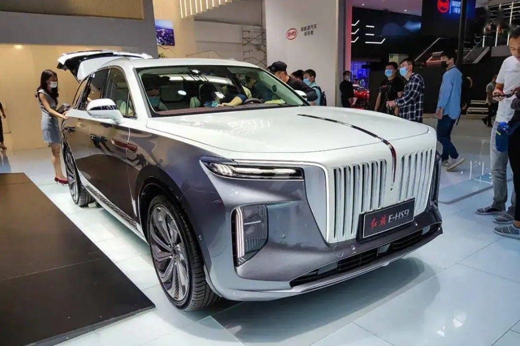 Hongqi E-Hs9 2024 Pure 7 Seats Large SUV Electric Car with Ternary Lithium Ion Battery
