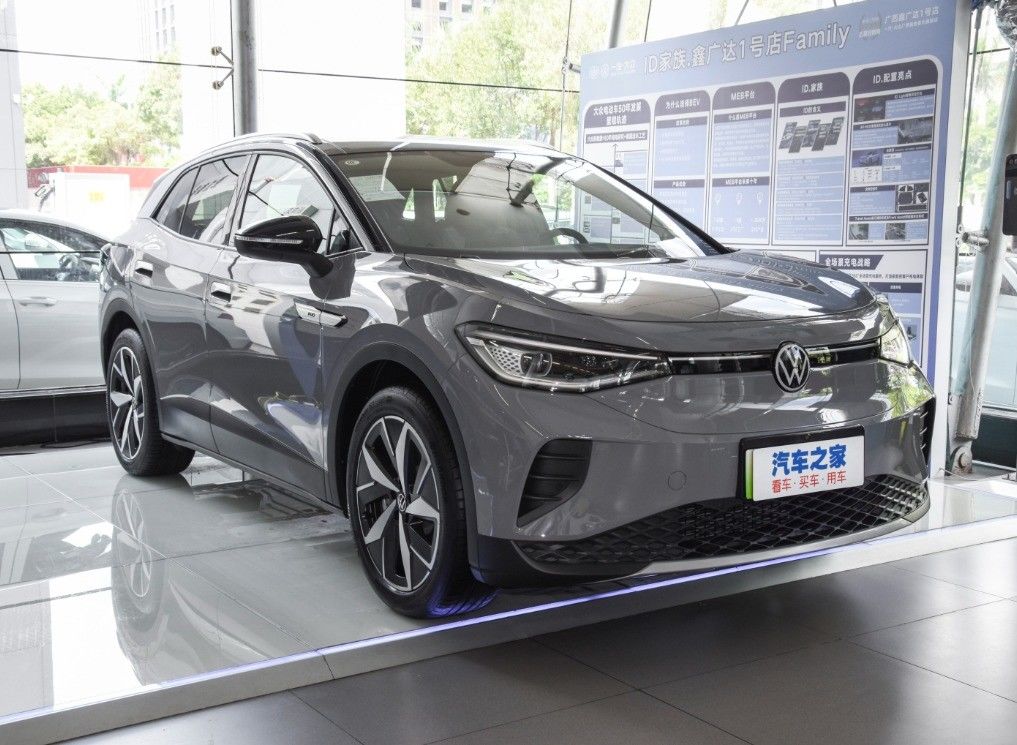 Left-Drive Electric Car Adult Sale VW Id 4 Id 6 Crozz SUV with Long Range Battery
