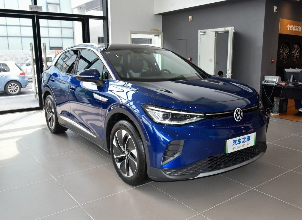 Left-Drive Electric Car Adult Sale VW Id 4 Id 6 Crozz SUV with Long Range Battery