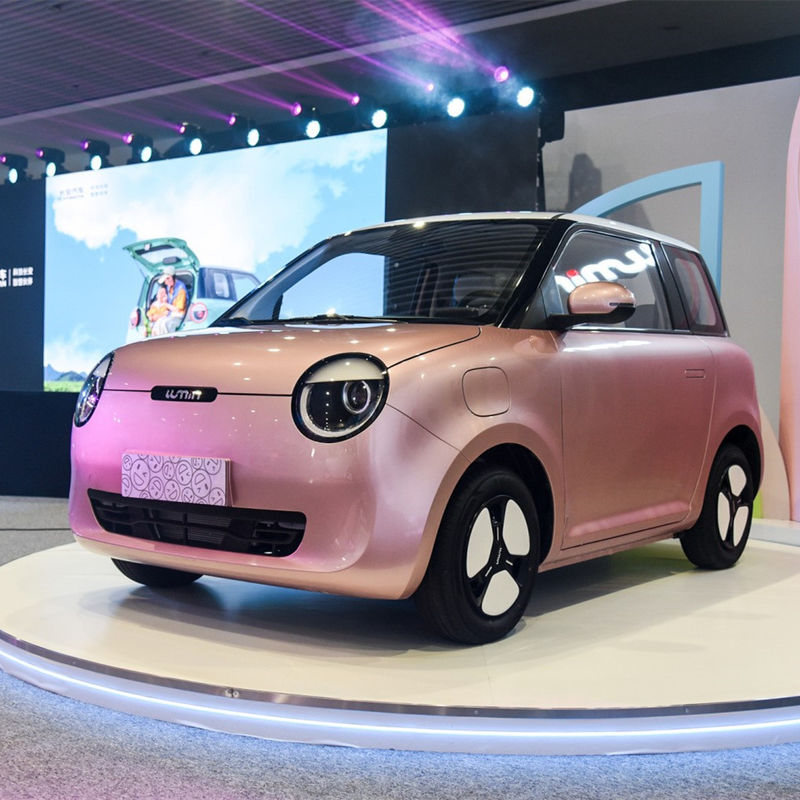 4 Seater Changan Electric Car Left-Hand Drive Lumins Mini EV with Lithium Battery