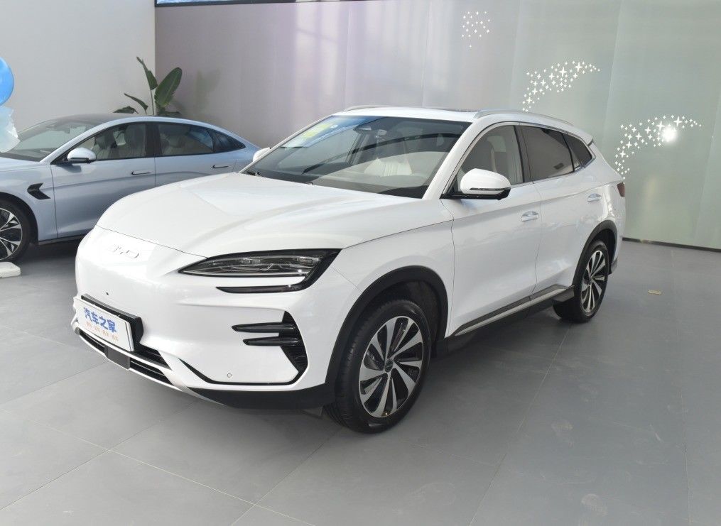 2023 BYD Song Plus EV 605km Flagship Lithium Battery 100% Electric Car 2024 Champion