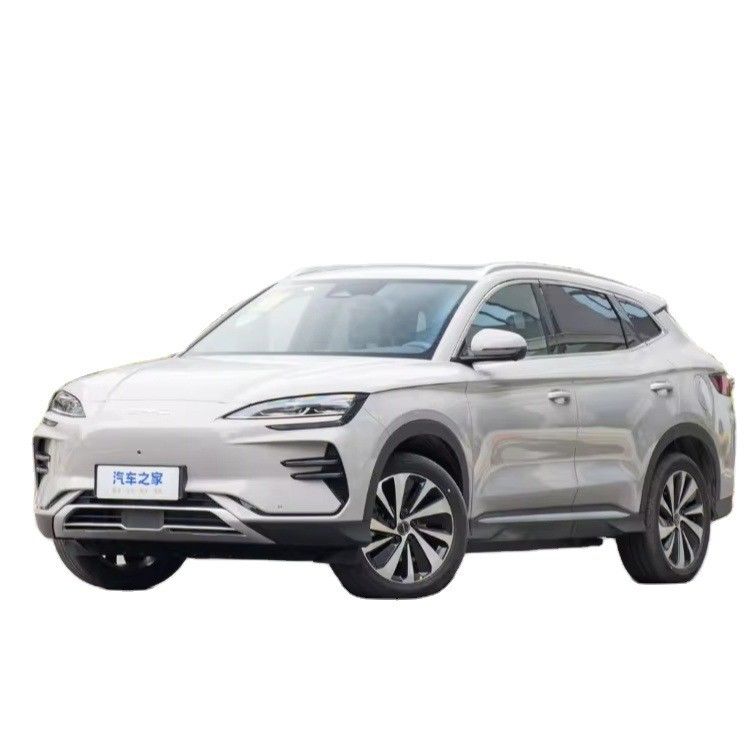 605km Flagship Electric Car 2023 BYD Song Plus EV with 5 Seats and White Color