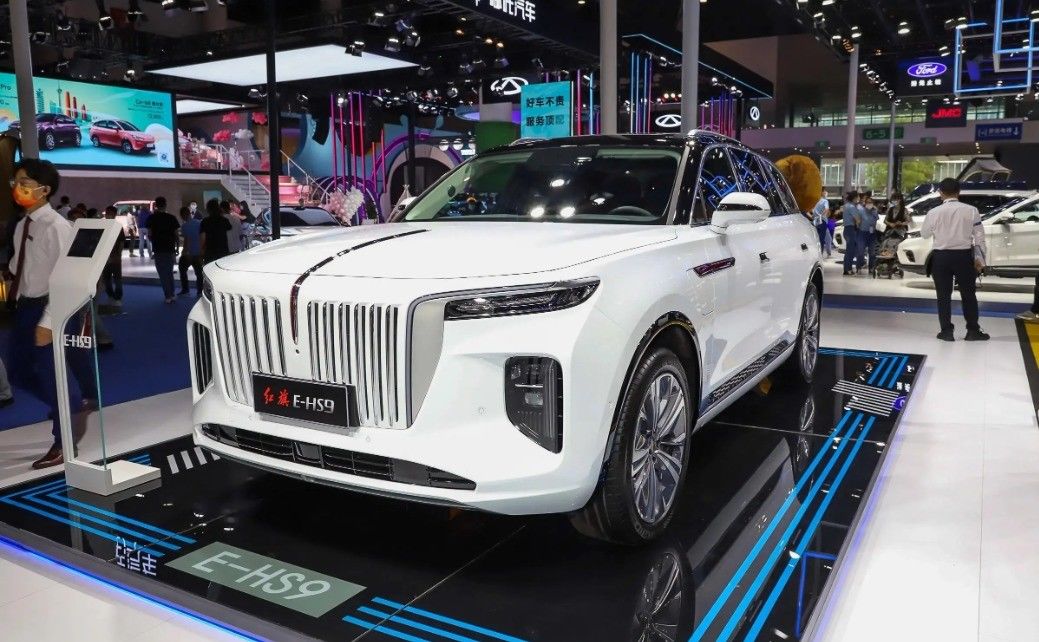 2024 Hongqi E-HS9 Battery Version Car Full Range Left Drive Maximum Speed 200km/h