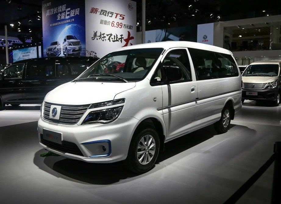 MPV Level Dongfeng Lingzhi M5 Electric Cargo Van 7-9 Seats for South American Business