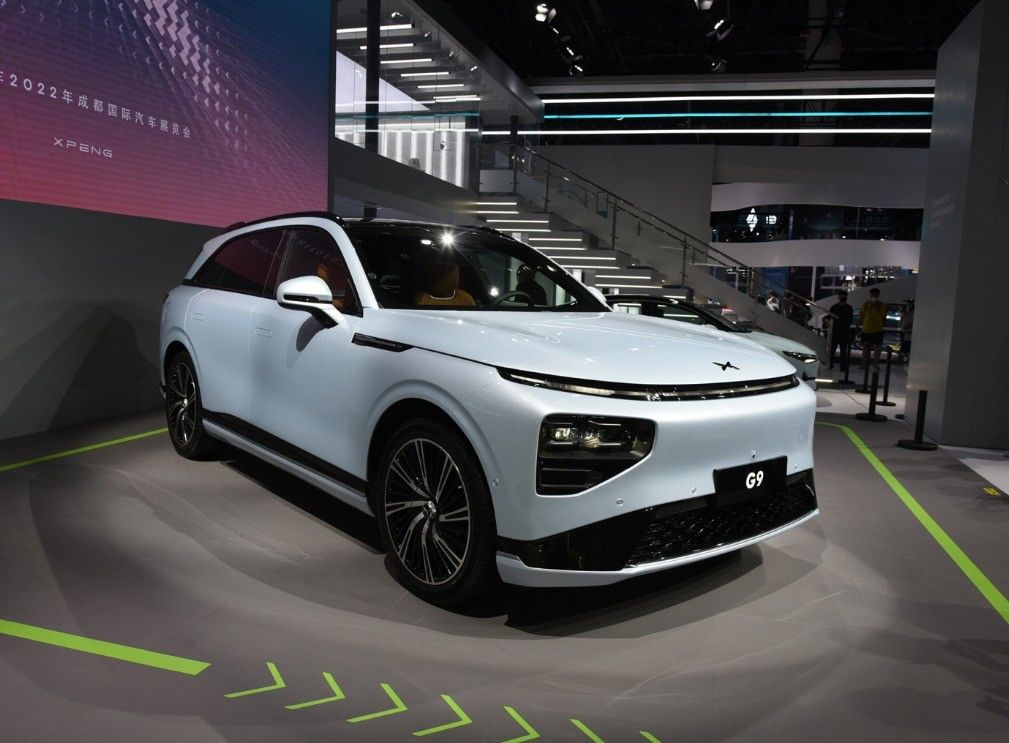 Luxury Electric Car Xpeng G9 4 Wheel 2023 High Speed EV Cars Ternary Lithium Ion Battery