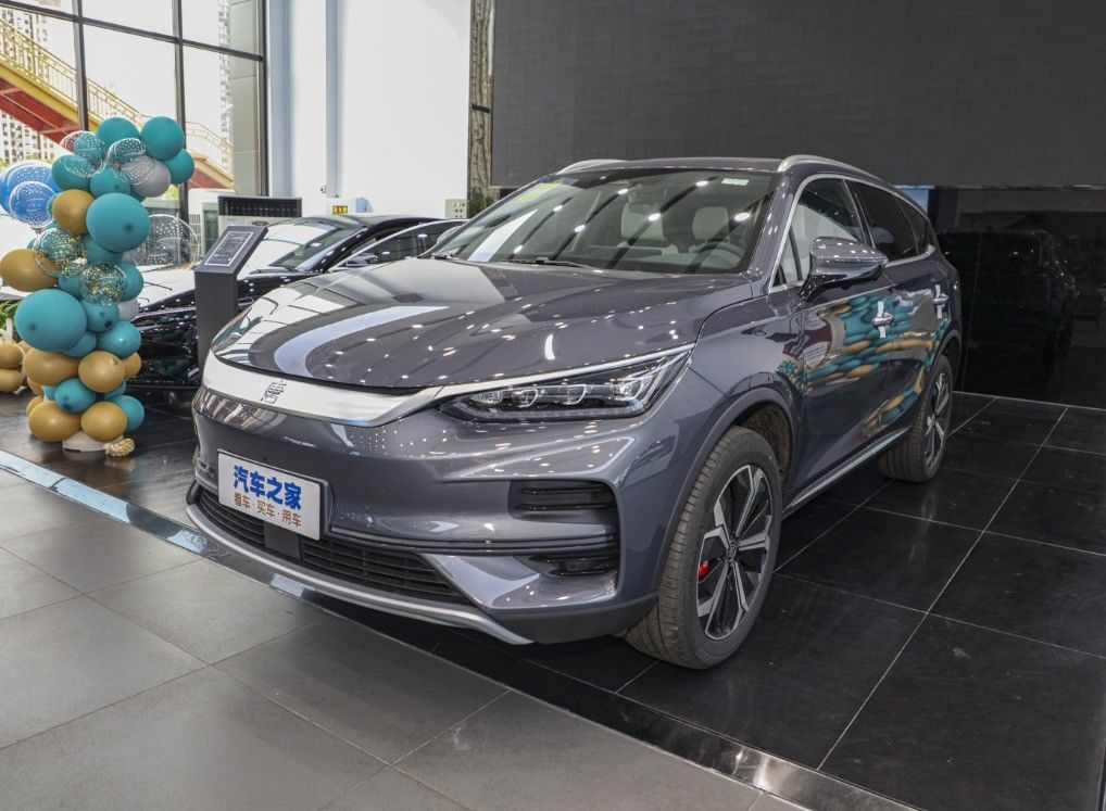 Electric SUV Cars 2024 BYD Tang DM-P Energy Vehicle Black 7 Seaters 4 Wheel Drive Made