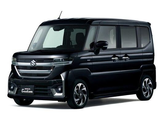 Un buen precio. Suzuki Spacia Custom XS Deslizamiento eléctrico Mitigador de colisiones Car SD Navegación cámara de vista trasera ETC Bluetooth Full Seg Dash Cam Smart Key HID faro Inicio-parada Luz automática Spacia Custom en línea